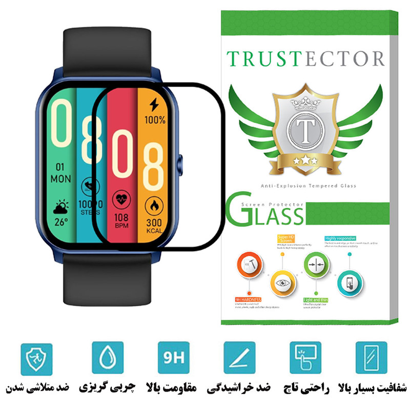 محافظ صفحه نمایش تراستکتور مدل PMMAWT مناسب برای ساعت هوشمند کیسلکت KS Mini