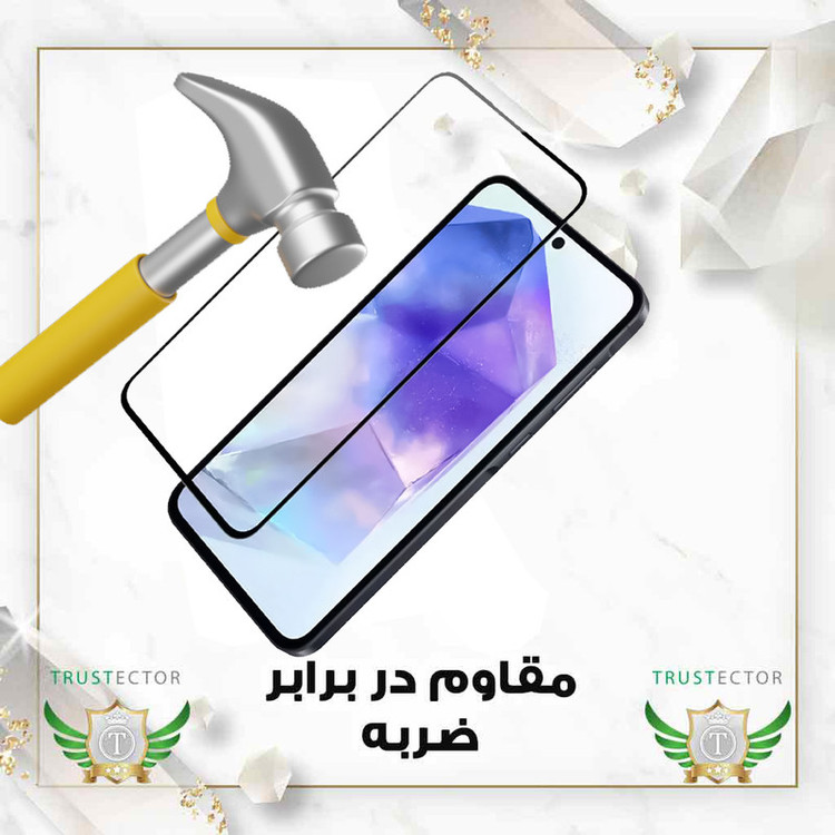 محافظ صفحه نمایش تراستکتور مدل SUNT مناسب برای گوشی موبایل شیائومی Redmi A3 / Poco C61 به همراه محافظ پشت گوشی