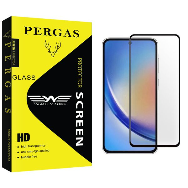 محافظ صفحه نمایش شیشه ای وایلی نایس مدل Pergas مناسب برای گوشی موبایل سامسونگ Galaxy A55