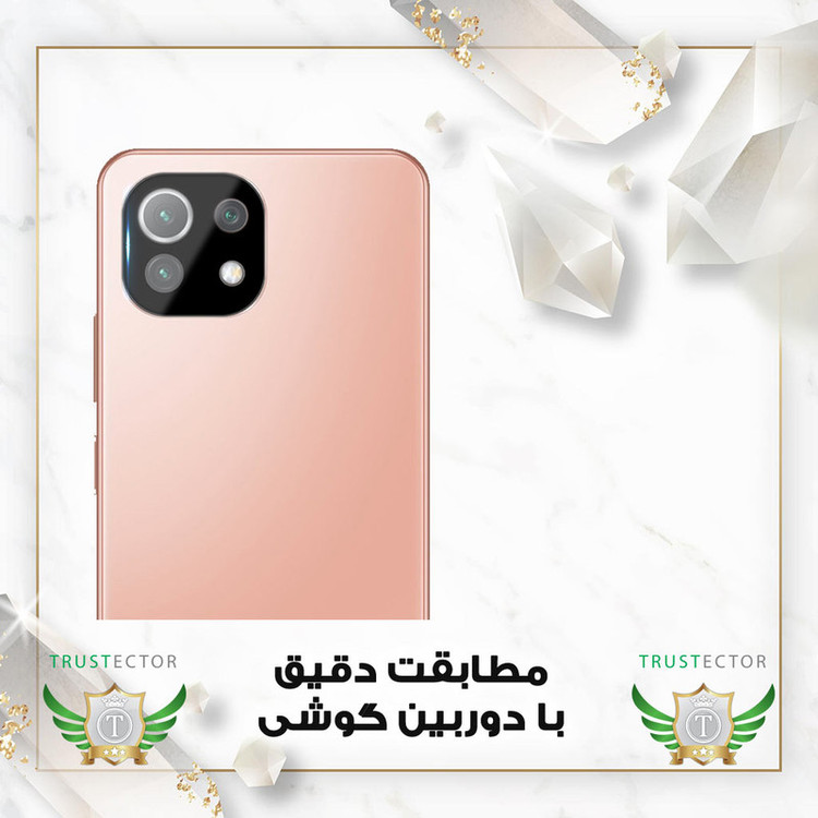 محافظ لنز دوربین تراستکتور مدل LENSFT مناسب برای گوشی موبایل شیائومی Mi 11 Lite 4G / Mi 11 Lite 5G / Mi 11 Lite 5G NE