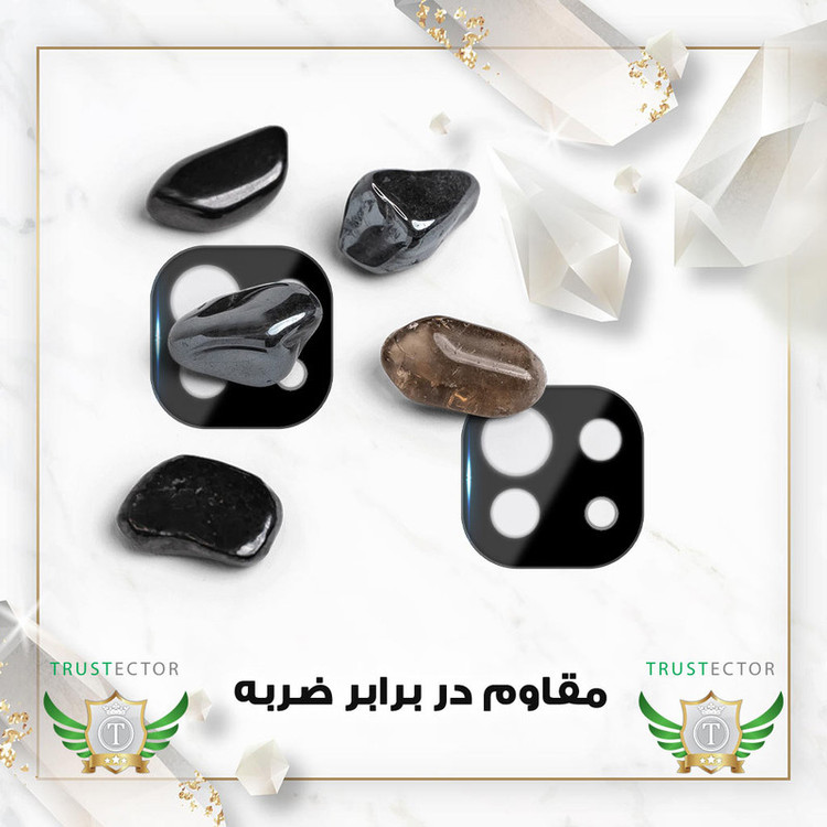 محافظ لنز دوربین تراستکتور مدل LENSFT مناسب برای گوشی موبایل شیائومی Mi 11 Lite 4G / Mi 11 Lite 5G / Mi 11 Lite 5G NE