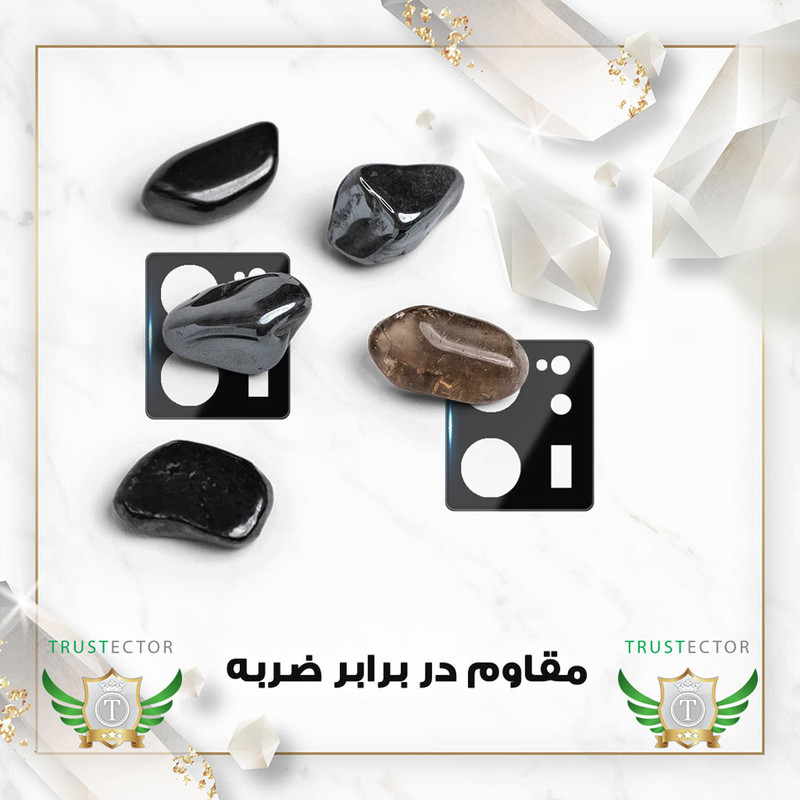 محافظ لنز دوربین تراستکتور مدل LENSFT مناسب برای گوشی موبایل شیائومی 13T / 13T Pro / Redmi K60 Ultra