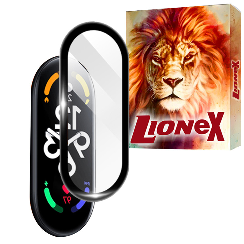 محافظ صفحه نمایش لایونکس مدل LWPM مناسب برای ساعت هوشمند شیائومی Mi Band 7