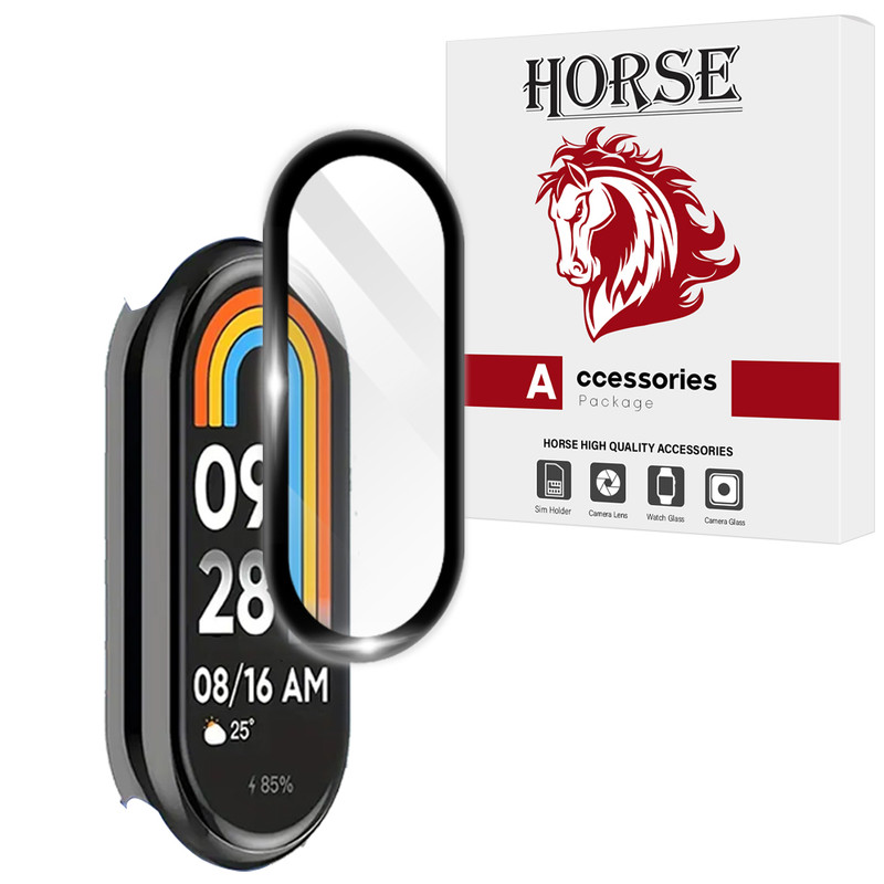 محافظ صفحه نمایش هورس مدل HWPM مناسب برای ساعت هوشمند شیائومی Mi Band 9