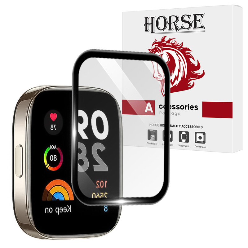 محافظ صفحه نمایش هورس مدل HWPM مناسب برای ساعت هوشمند شیائومی Redmi Watch 3