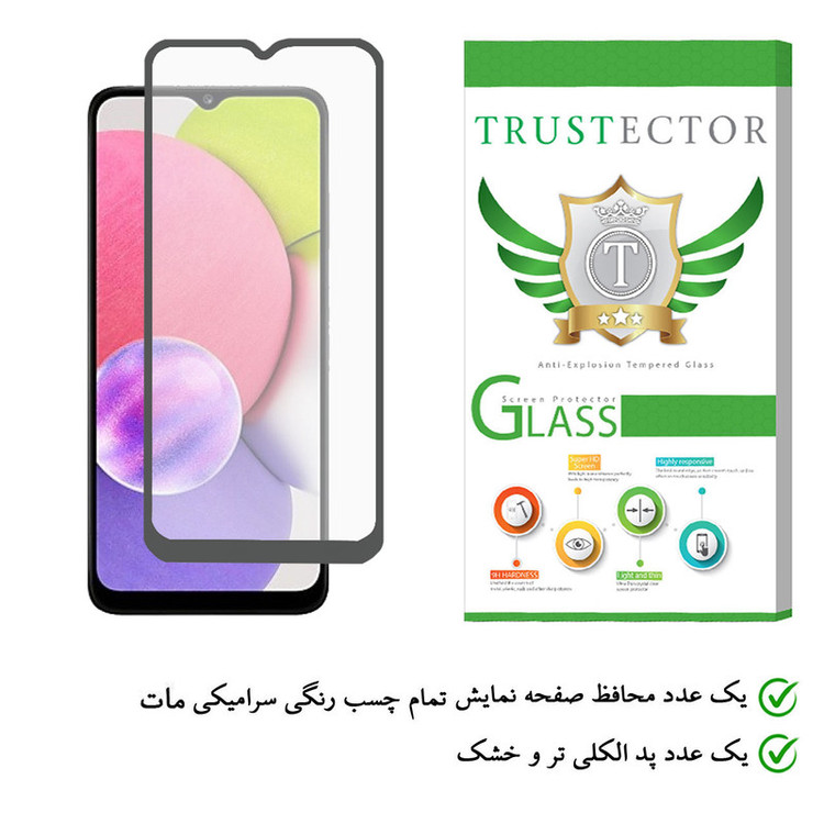 محافظ صفحه نمایش سرامیکی تراستکتور مدل CMA-T مناسب برای گوشی موبایل سامسونگ Galaxy A03