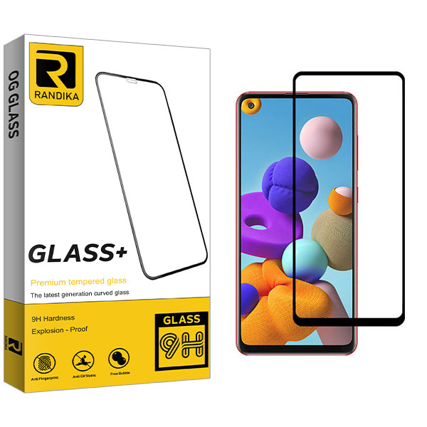 محافظ صفحه نمایش  راندیکا مدل Gld مناسب برای گوشی موبایل سامسونگ Galaxy A21s
