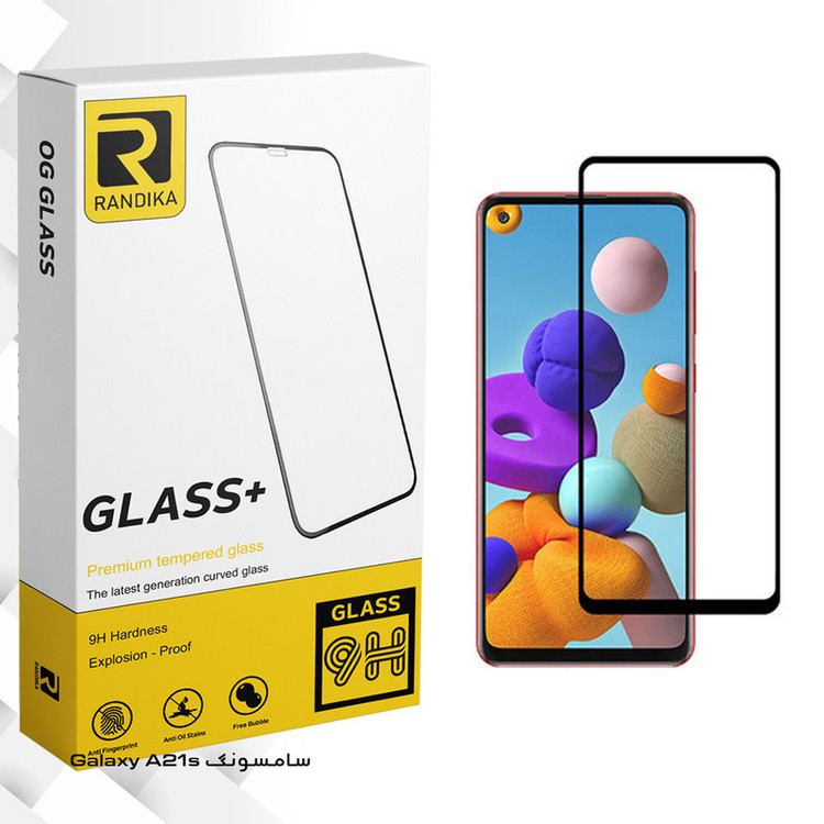 محافظ صفحه نمایش راندیکا مدل Gld مناسب برای گوشی موبایل سامسونگ Galaxy A21s