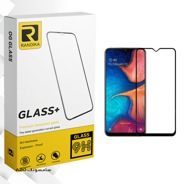 محافظ صفحه نمایش راندیکا مدل Gld مناسب برای گوشی موبایل سامسونگGLAXY A20