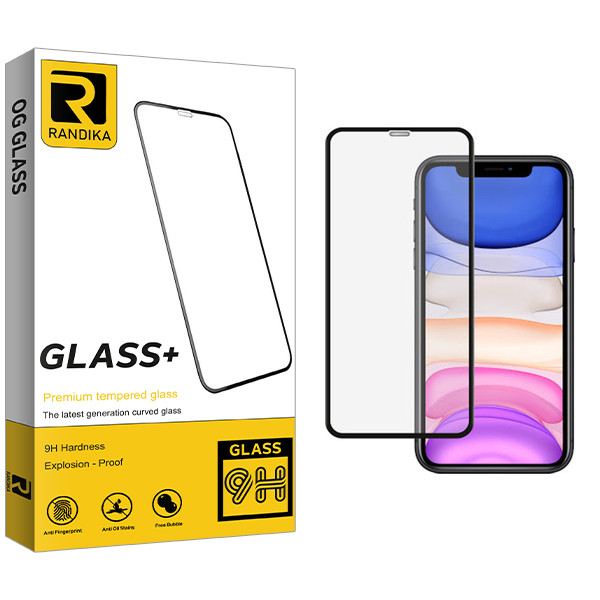 محافظ صفحه نمایش راندیکا مدل Gld مناسب برای گوشی موبایل اپل iPhone xr