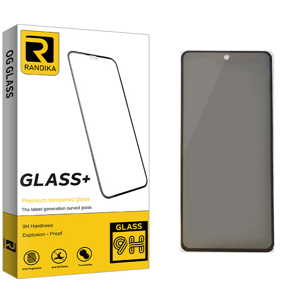 محافظ صفحه نمایش حریم شخصی راندیکا مدل Gld مناسب برای گوشی موبایل شیائومی Redmi Note 9 Pro
