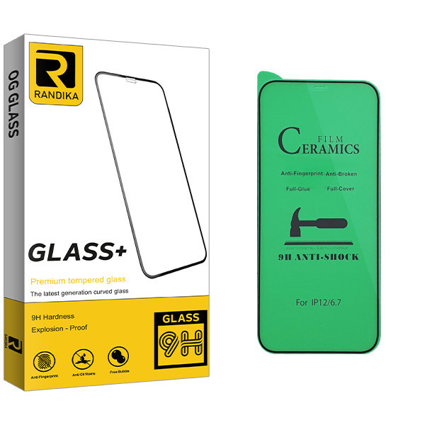 محافظ صفحه نمایش سرامیکی راندیکا مدل Gld مناسب برای گوشی موبایل اپل iPhone 12 pro max