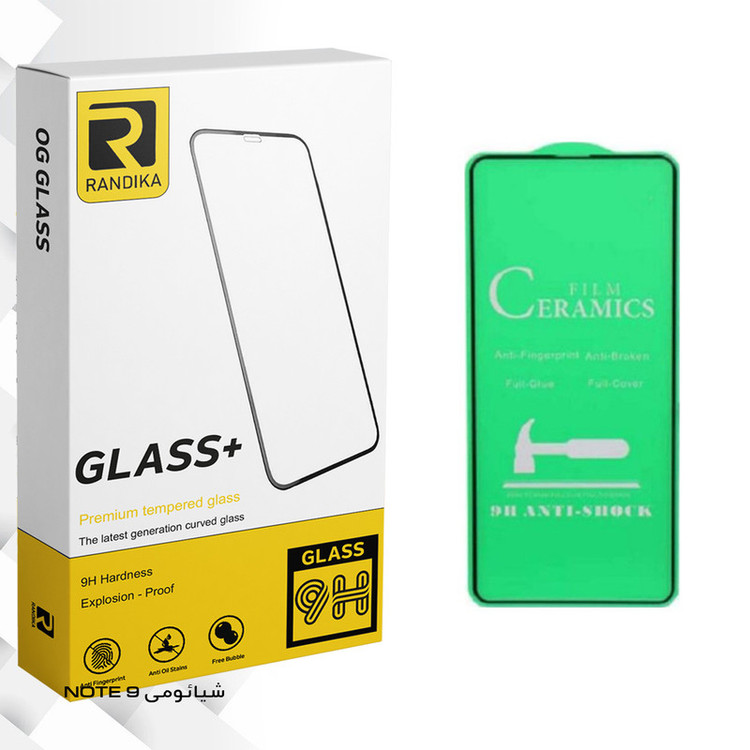 محافظ صفحه نمایش راندیکا مدل GLD مناسب برای گوشی شیائومی NOTE 9