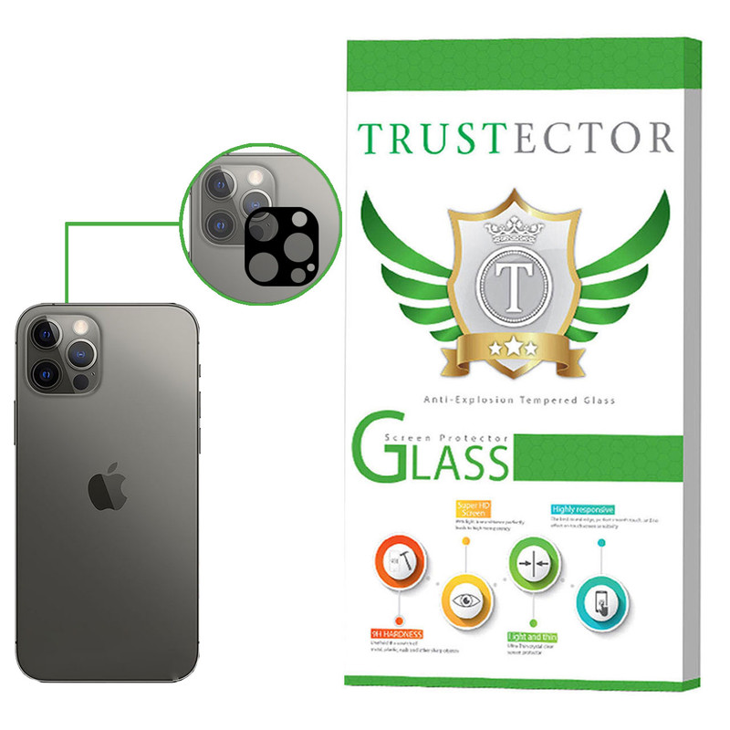 محافظ لنز دوربین تراستکتور مدل LFUL مناسب برای گوشی موبایل اپل iPhone 12 Pro