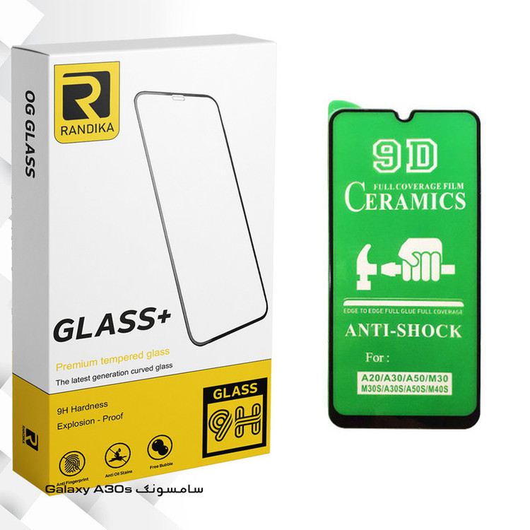 محافظ صفحه نمایش سرامیکی راندیکا مدل GLD مناسب برای گوشی موبایل سامسونگ Galaxy A30s