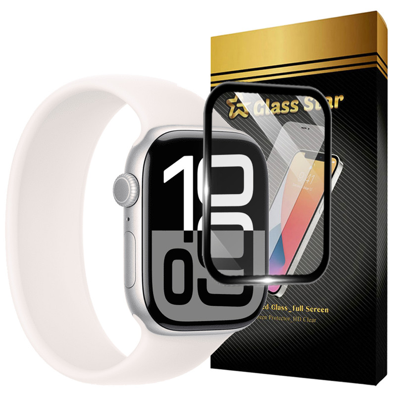 محافظ صفحه نمایش گلس استار مدل GWPM مناسب برای ساعت هوشمند اپل واچ Watch Series 11 42mm