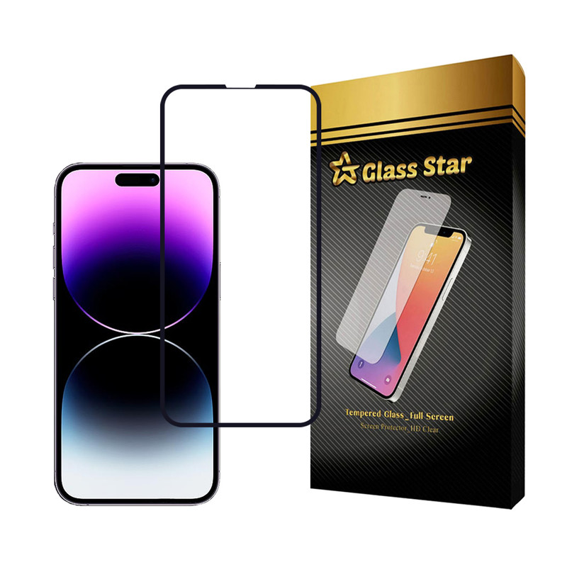محافظ صفحه نمایش گلس استار مدل FULSLGS مناسب برای گوشی موبایل اپل  iPhone 14 Pro Max