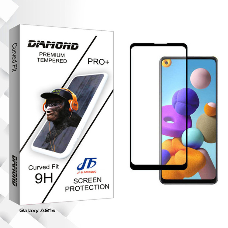 محافظ صفحه نمایش جی اف مدل Diamond glass مناسب برای گوشی موبایل سامسونگ Galaxy A21s