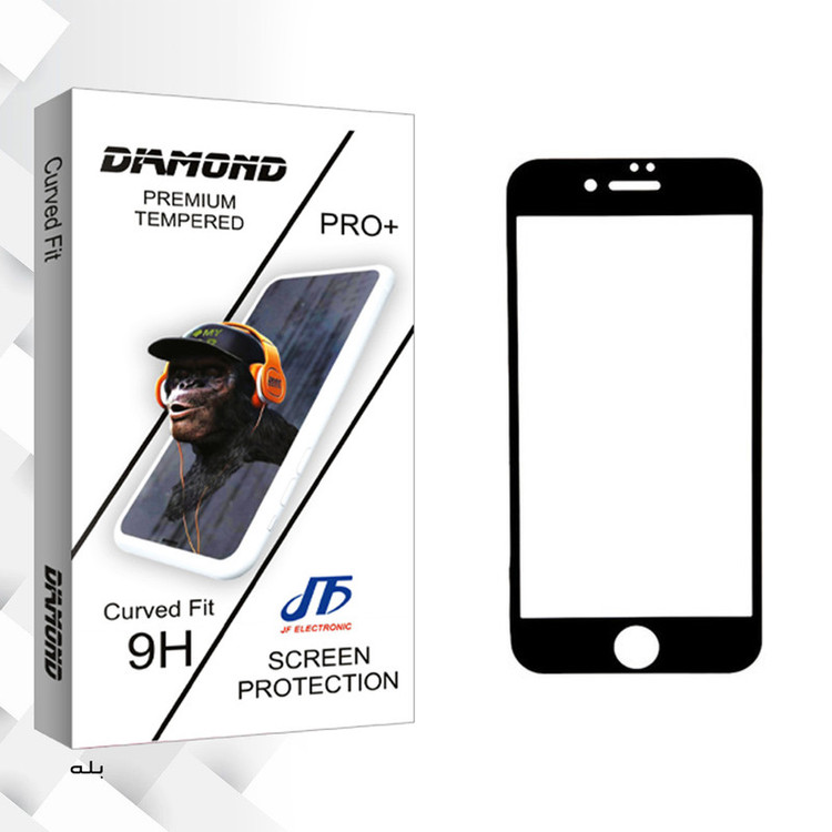 محافظ صفحه نمایش جی اف مدل Diamond glass مناسب برای گوشی موبایل اپل iPhone 6plus /6s plus