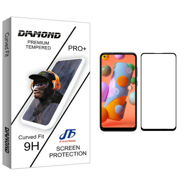 محافظ صفحه نمایش جی اف مدل Diamond glass مناسب برای گوشی موبایل سامسونگ Galaxy A11