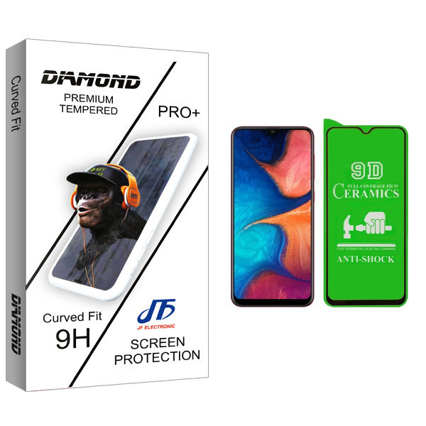 محافظ صفحه نمایش سرامیکی جی اف مدل Diamond glass مناسب برای گوشی موبایل سامسونگ Galaxy A30
