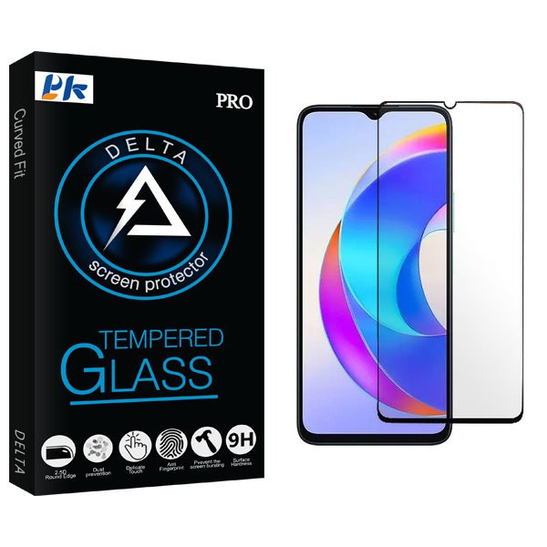 محافظ صفحه نمایش شیشه ای پی کی مدل Delta مناسب برای گوشی موبایل آنر X5 Plus