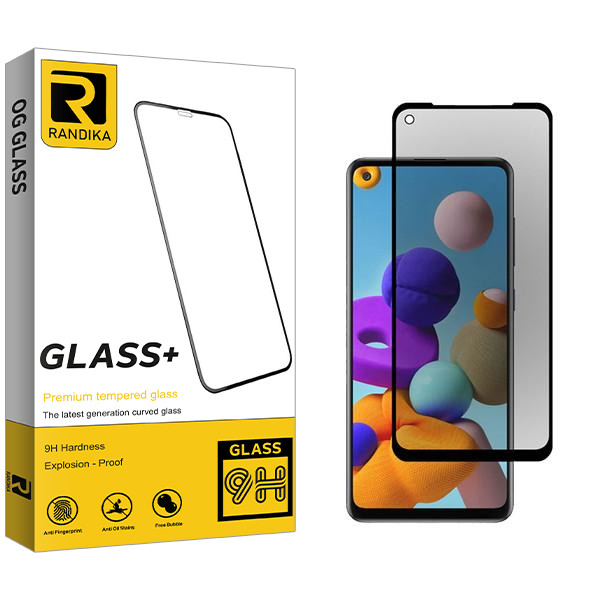 محافظ صفحه نمایش حریم شخصی راندیکا مدل RK مناسب برای گوشی موبایل سامسونگ Galaxy A21s