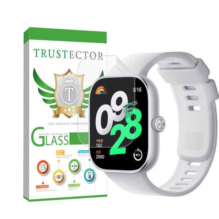محافظ صفحه نمایش هیدروژل تراستکتور مدل MTBWT مناسب برای ساعت هوشمند شیائومی Redmi Watch 4