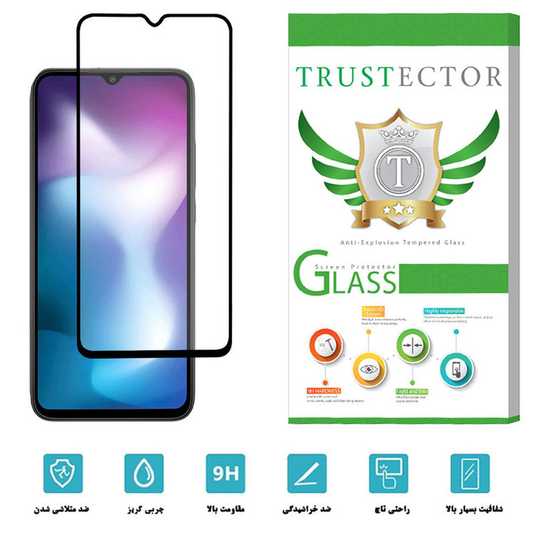 محافظ صفحه نمایش سرامیکی تراستکتور مدل CMA-T مناسب برای گوشی موبایل شیائومی Redmi 9 Activ