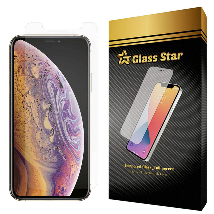 محافظ صفحه نمایش گلس استار مدل SADE مناسب برای گوشی موبایل اپل iPhone X