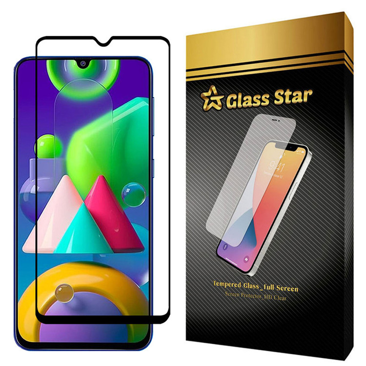 محافظ صفحه نمایش گلس استار مدل CRM مناسب برای گوشی موبایل سامسونگ Galaxy M21