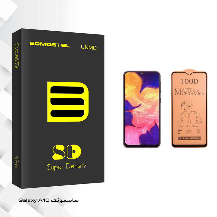 محافظ صفحه نمایش سرامیکی سوماستل مدل SD Glass مناسب برای گوشی موبایل سامسونگ Galaxy A10