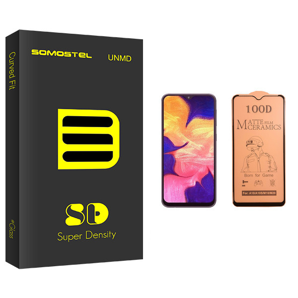 محافظ صفحه نمایش سرامیکی سوماستل مدل SD Glass مناسب برای گوشی موبایل سامسونگ Galaxy A10
