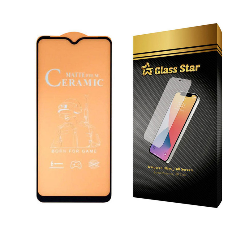 محافظ صفحه نمایش سرامیکی مات گلس استار مدل M-Glass مناسب برای گوشی موبایل موتورولا Moto E7 Plus