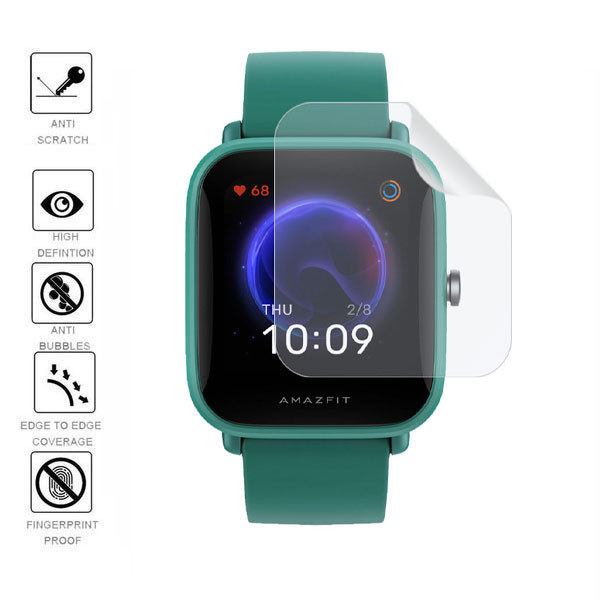 محافظ صفحه نمایش نانو تراستکتور مدل TPWT-Glass مناسب برای ساعت هوشمند شیائومی Amazfit Bip U pro