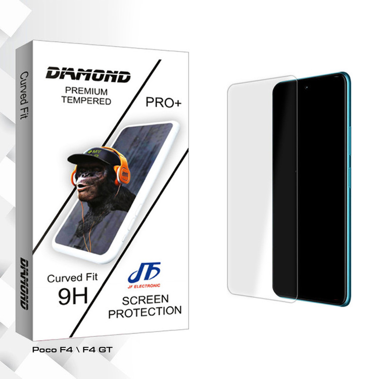محافظ صفحه نمایش شیشه ای جی اف مدل Diamond Glass MIX مناسب برای گوشی موبایل شیائومی Poco F4 \ F4 GT