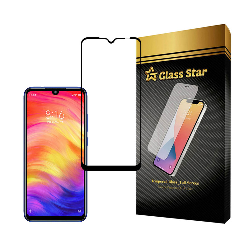 محافظ صفحه نمایش گلس استار مدل FULSLGS مناسب برای گوشی موبایل شیائومی Redmi Note 7 Pro / Redmi Note 7S / Redmi Note 7