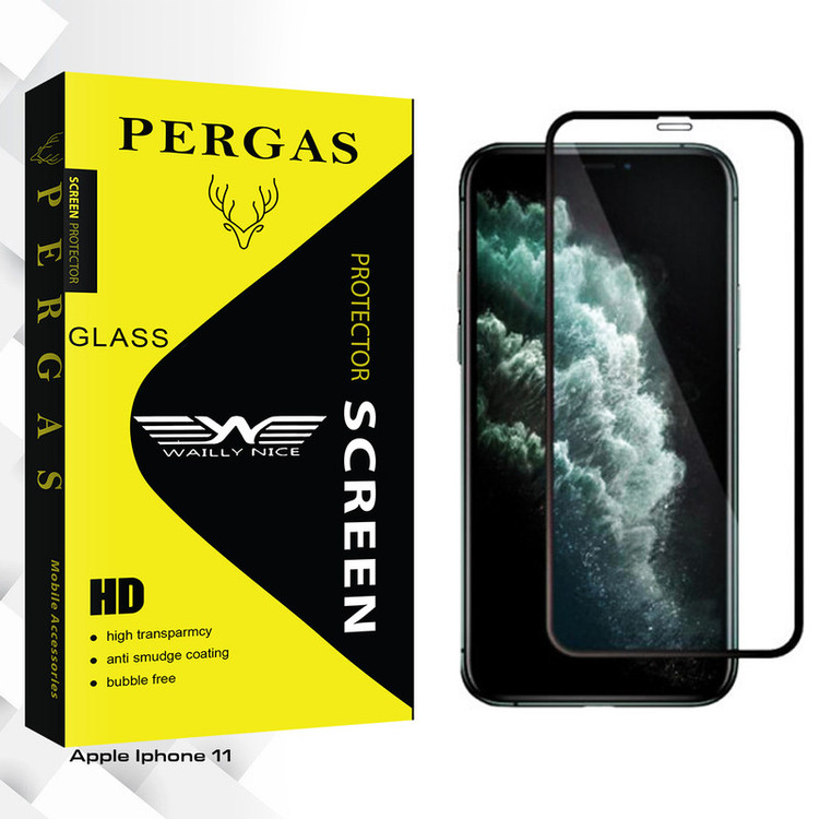 محافظ صفحه نمایش مات وایلی نایس مدل Pergas Glass مناسب برای گوشی موبایل اپل Iphone 11