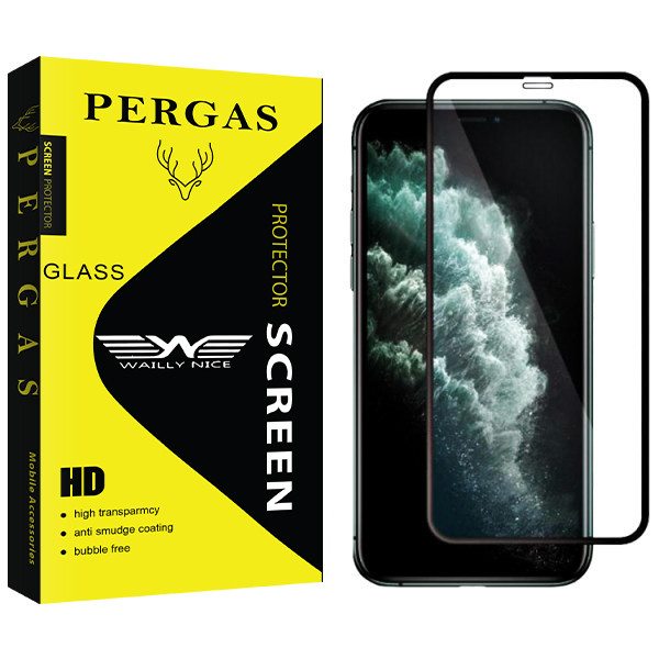 محافظ صفحه نمایش مات وایلی نایس مدل Pergas Glass مناسب برای گوشی موبایل اپل Iphone 11