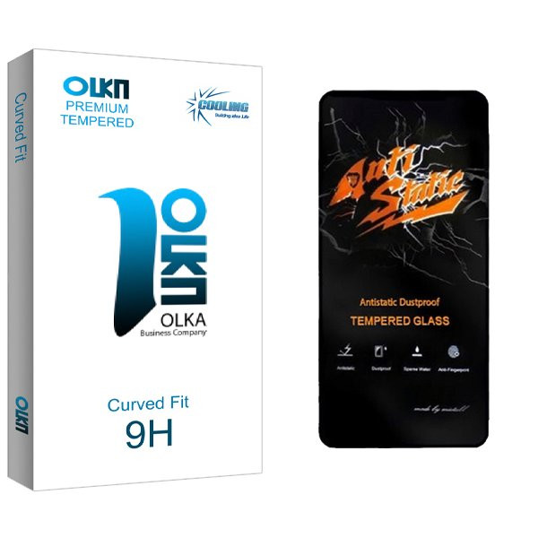 محافظ صفحه نمایش کولینگ مدل Olka Antistatic مناسب برای گوشی موبایل شیائومی 12T