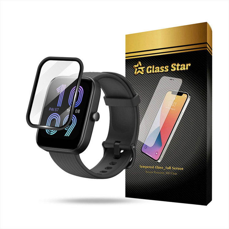 محافظ صفحه نمایش گلس استار مدل PMMW مناسب برای ساعت هوشمند آمازفیت Bip3