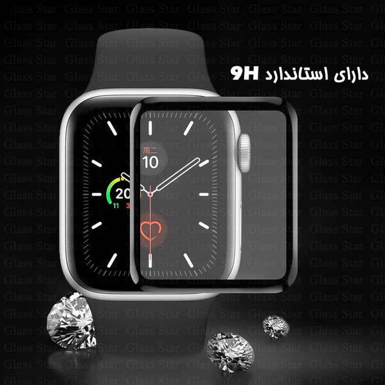 محافظ صفحه نمایش گلس استار مدل PMMW مناسب برای ساعت هوشمند امیزفیت Bip