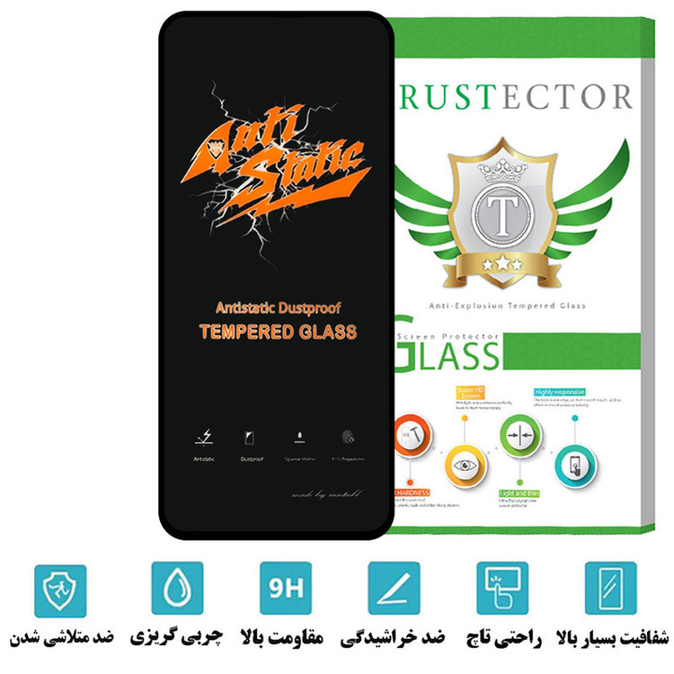 محافظ صفحه نمایش آنتی استاتیک تراستکتور مدل ANTIDUSTT مناسب برای گوشی موبایل وان پلاس Ace