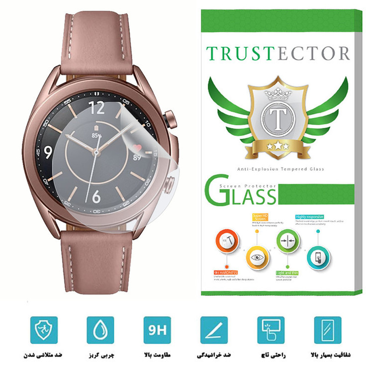 محافظ صفحه نمایش نانو تراستکتور مدل TPWTA-Glass مناسب برای ساعت هوشمند سامسونگ Galaxy Watch3 41mm / R840 / R850