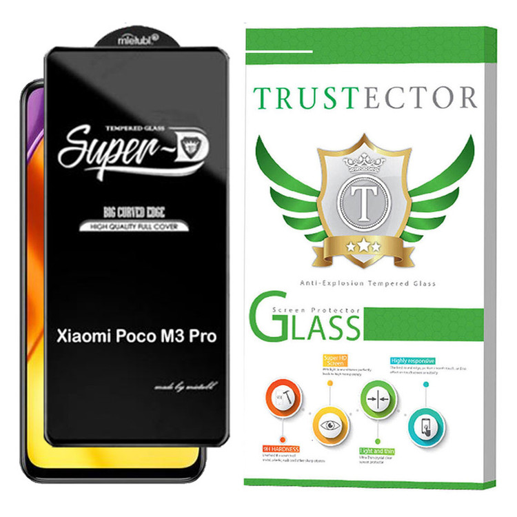 محافظ صفحه نمایش تراستکتور مدل SUB-Glass مناسب برای گوشی موبایل شیائومی Poco M3 Pro 5G