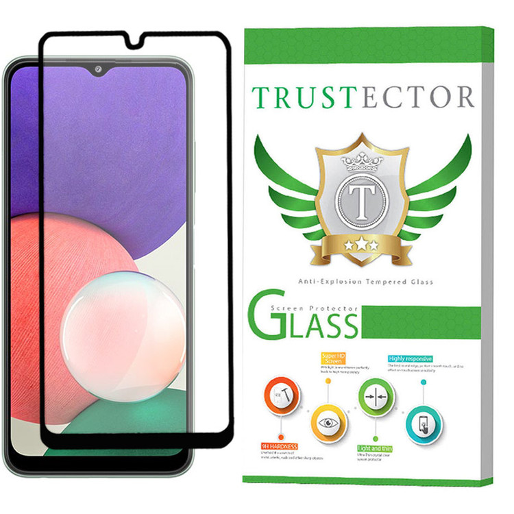 محافظ صفحه نمایش سرامیکی تراستکتور مدل CAB-Glass مناسب برای گوشی موبایل سامسونگ Galaxy A22 4G