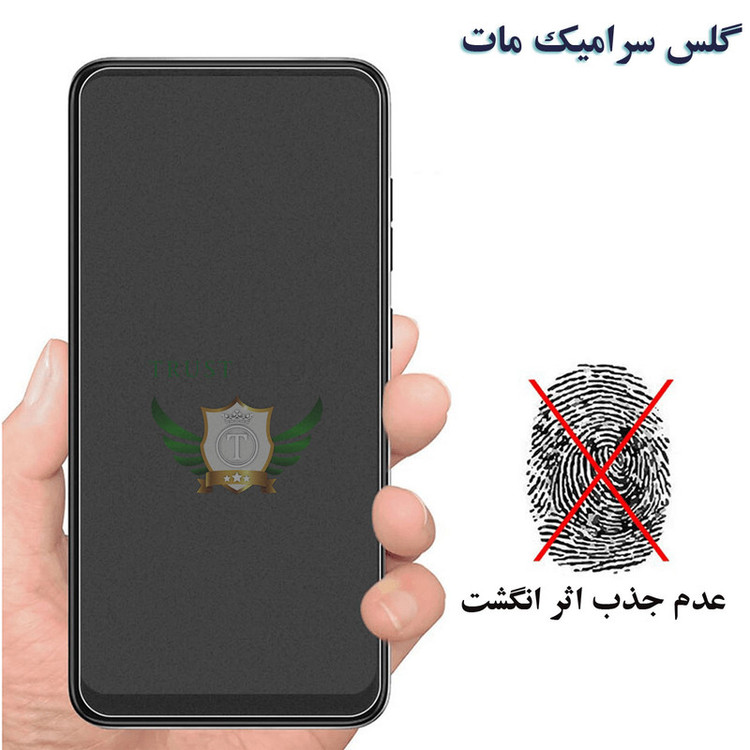 محافظ صفحه نمایش سرامیکی تراستکتور مدل CAB-Glass مناسب برای گوشی موبایل سامسونگ Galaxy A03