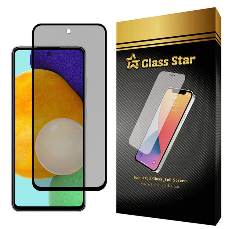 محافظ صفحه نمایش سرامیکی حریم شخصی گلس استار مدل PRCGA-Glass مناسب برای گوشی موبایل سامسونگ Galaxy A52 5G
