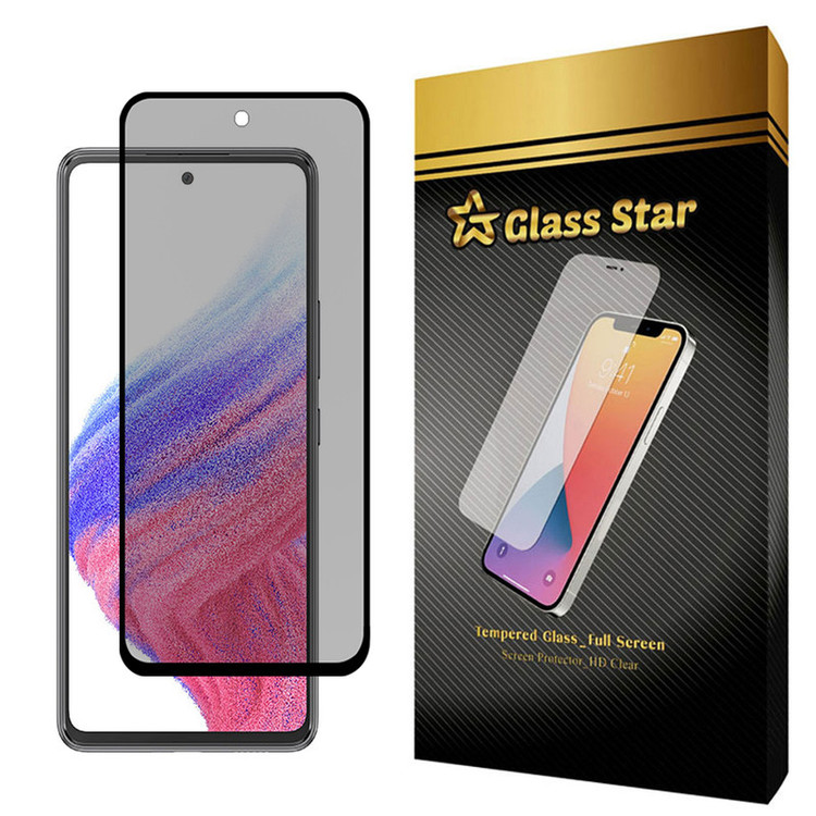 محافظ صفحه نمایش سرامیکی حریم شخصی گلس استار مدل PRCGA-Glass مناسب برای گوشی موبایل سامسونگ Galaxy A53 5G