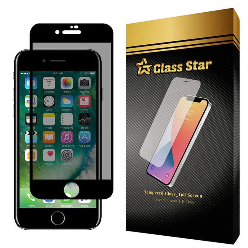 محافظ صفحه نمایش حریم شخصی گلس استار مدل PRV مناسب برای گوشی موبایل اپل iPhone 6 Plus